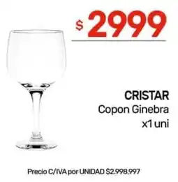 Nini Mayorista Cristar copon ginebra oferta