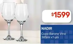 Nini Mayorista Nadir copa barone vino oferta