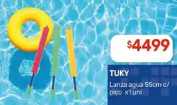 Nini Mayorista Tuky lanza agua 55cm c/ pico oferta
