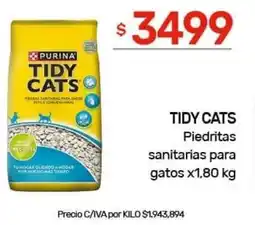 Nini Mayorista Tidy cats piedritas sanitarias para gatos oferta