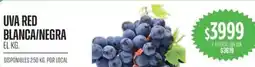 Supermercados Vea Uva red blanca/negra oferta