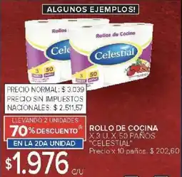 Carrefour Celestial rollo de cocina oferta