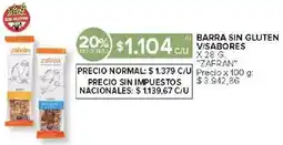 Carrefour Zafran barra sin gluten v/ sabores oferta