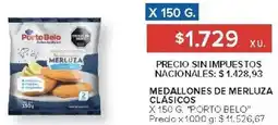 Carrefour Porto belo medallones de merluza clásicos oferta
