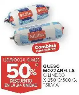 Carrefour Silvia queso mozzarella oferta