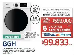 Carrefour Bgh lavarropas carga frontal oferta