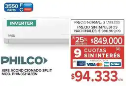 Carrefour Philco aire acondicionado split oferta