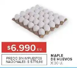 Carrefour Maple de huevos oferta