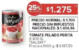 Carrefour Sal sati tomate pelado perita oferta