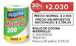 Carrefour Felpita rollo de cocina maxirollo oferta