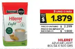 Carrefour Maxi Hileret azucar light bolsa oferta