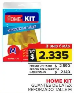 Carrefour Maxi Home kit guantes de latex reforzado oferta