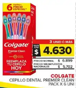 Carrefour Maxi Colgate cepillo dental premier clean pack oferta