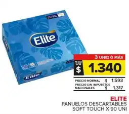 Carrefour Maxi Elite panuelos descartables soft touch oferta