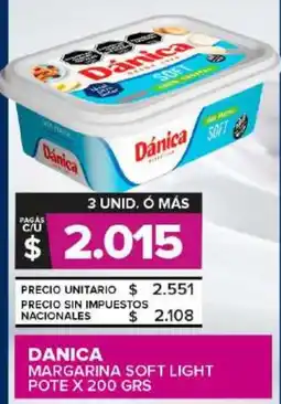 Carrefour Maxi Danica margarina soft light pote oferta