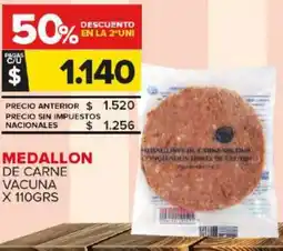 Carrefour Maxi Medallon de carne vacuna oferta