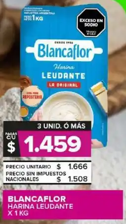 Carrefour Maxi Blancaflor harina leudante oferta