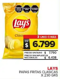 Carrefour Maxi Lay's papas fritas clasicas oferta