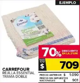 Carrefour Maxi Carrefour rejilla essential trama doble oferta