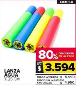 Carrefour Maxi Lanza agua oferta
