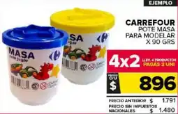 Carrefour Maxi Carrefour pote masa para modelar oferta