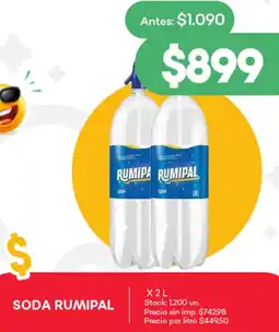 Supermercados Tadicor Soda rumipal oferta