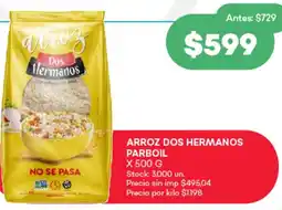 Supermercados Tadicor Arroz dos hermanos parboil oferta