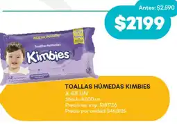 Supermercados Tadicor Kimbies toallas húmedas oferta