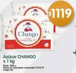 Supermercados Buenos Días Chango azúcar oferta