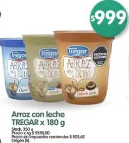 Supermercados Buenos Días Tregar arroz con leche oferta