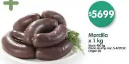 Supermercados Buenos Días Morcilla oferta