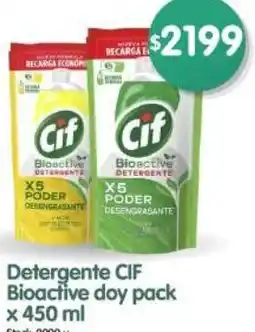 Supermercados Buenos Días Cif detergente bioactive doy pack oferta