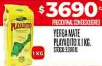 Playadito yerba mate