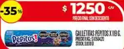 Supermercados DIA Pepitos! galletitas oferta
