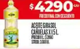 Supermercados DIA Cañuelas aceite girasol oferta