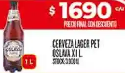 Supermercados DIA Cerveza lager pet oslava oferta