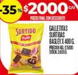 Supermercados DIA Galletitas surtidas bagley oferta