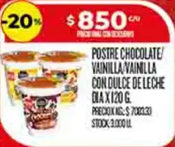 Supermercados DIA Dia postre oferta