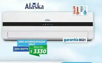 Belgrano Hogar Alaska Aire Acondicionado Split oferta