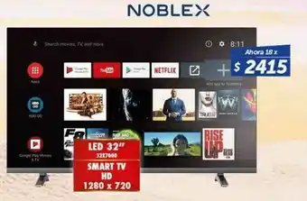 Belgrano Hogar Noblex Led 32 oferta