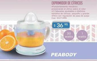 Cuotas del Sur Exprimidor De Cítricos Peabody oferta
