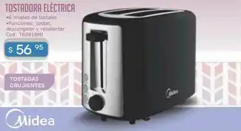 Cuotas del Sur Tostadora Eléctrica Midea oferta