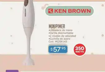 Cuotas del Sur Minipimer Ken Brown oferta