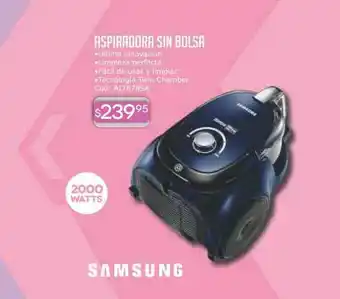 Cuotas del Sur Aspiradora Sin Bolsa Samsung oferta