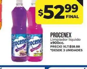 Supermayorista Vital Procenex Limpiador Liquido xc900cc oferta