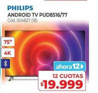 Naldo Lombardi Philips Android Tv Pud8516 77 oferta