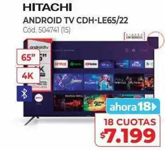 Naldo Lombardi Hitachi Android Tv Cdh-le65 22 oferta