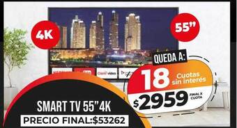 Supermayorista Vital Smart Tv 55" 4K oferta