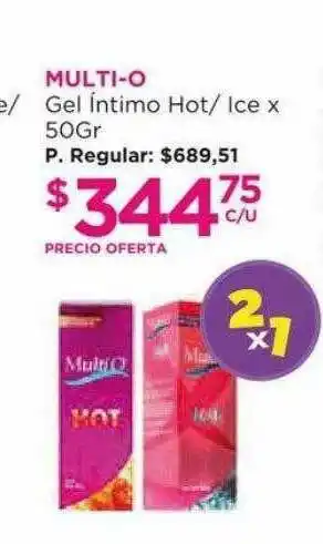 Punto de Salud Multi-o Gel íntimo Hot Ice oferta