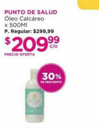 Punto De Salud óleo Calcáreo 30% De Descuento
